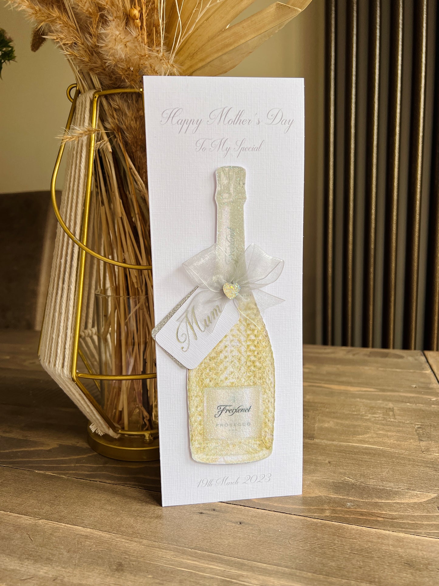 MOTHER'S DAY Prosecco Card